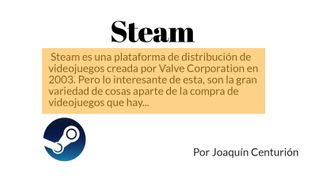 steam at emaze Presentation