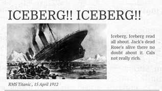 Titanic at emaze Presentation