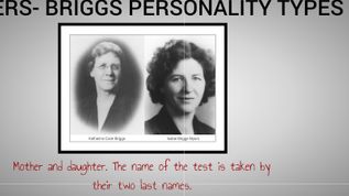 Myers Briggs Personality test history at emaze Presentation