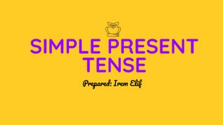SIMPLE PRESENT TENSE at emaze Presentation