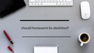 homework system should be abolished