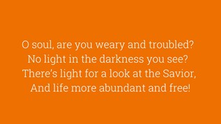 Turn Your Eyes Upon Jesus at emaze Presentation