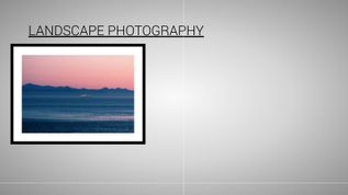 LANDSCAPE PHOTOGRAPHY at emaze Presentation