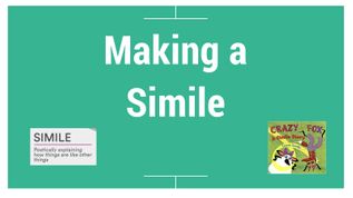 Making a Simile at emaze Presentation