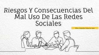 Riesgos y consecuencias del mal uso de las redes sociales at emaze ...