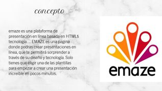 emaze es una plataforma de presentación en línea basada en at emaze ...