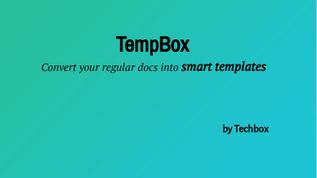 TempBox at emaze Presentation