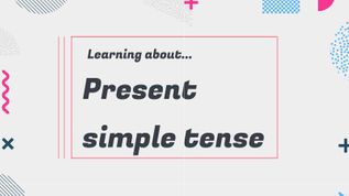 Present simple tense at emaze Presentation