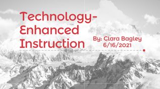 Technology-Enhanced Instruction at emaze Presentation