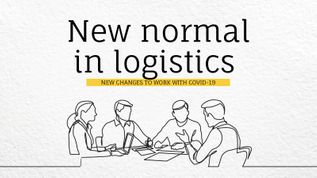 New normal in logistics at emaze Presentation