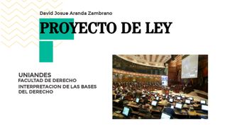 PROYECTO DE LEY at emaze Presentation