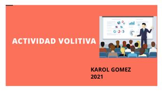 ACTIVIDAD VOLITIVA at emaze Presentation