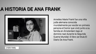 La Historia de ANA FRANK at emaze Presentation