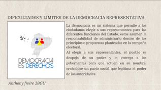 Dificultades y límites de la democracia representativa at emaze ...