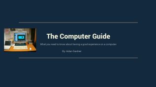 The Computer Guide at emaze Presentation
