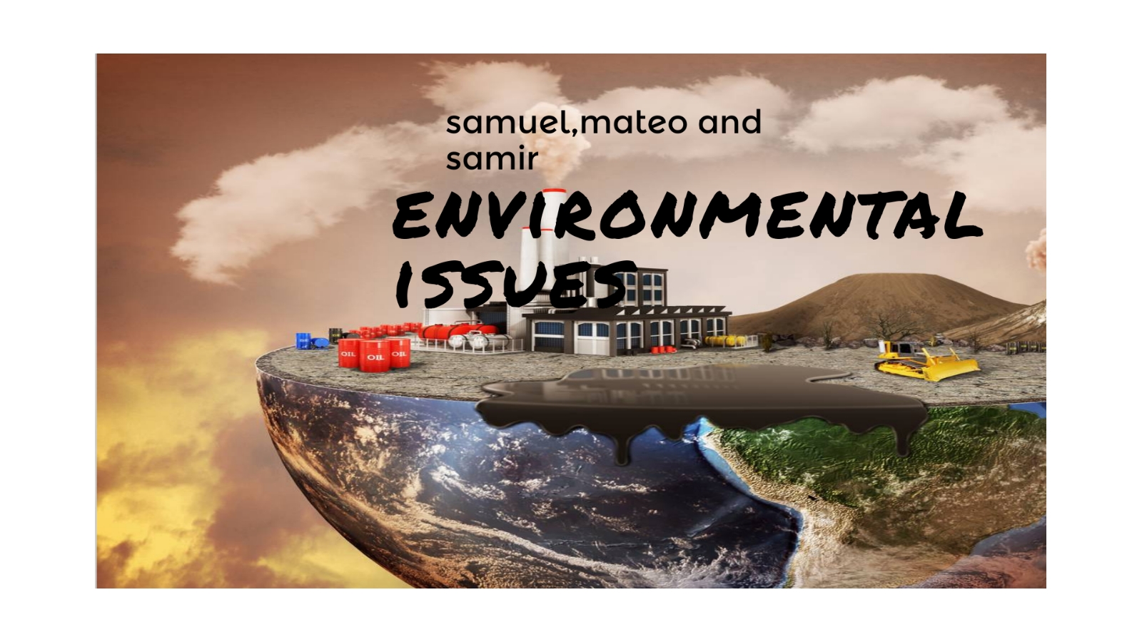 environmental issues at emaze Presentation