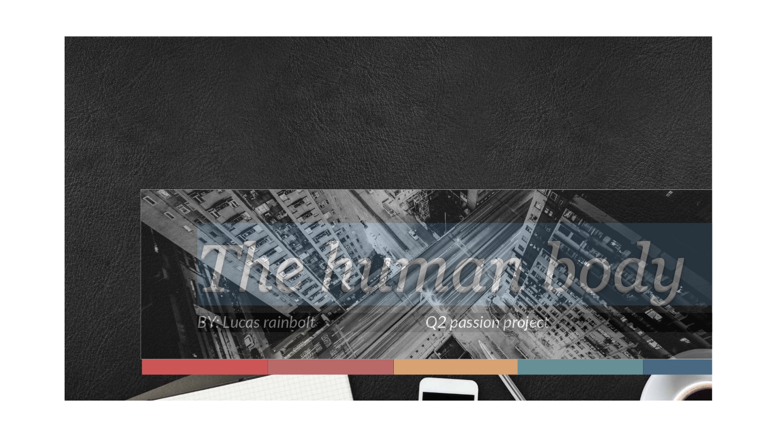 The human body at emaze Presentation
