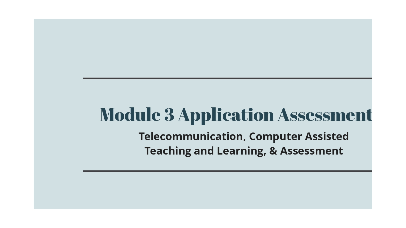 GJB Module 3 Application Assessment at emaze Presentation