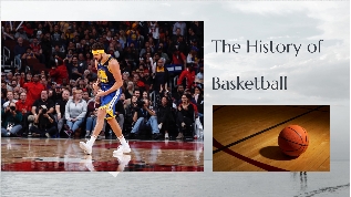 The History of Basketball at emaze Presentation