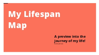 My Lifespan Map at emaze Presentation