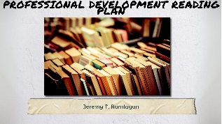 PROFESSIONAL READING DEVELOPMENT PLAN at emaze Presentation