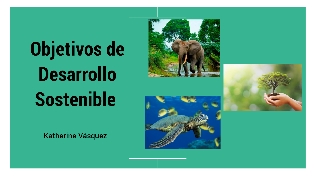 Objetivos de Desarrollo Sostenible at emaze Presentation