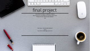 final project at emaze Presentation
