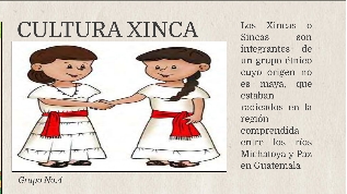 CULTURA XINCA at emaze Presentation