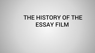 the history of the essay