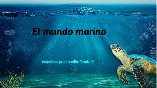 El mundo marino at emaze Presentation