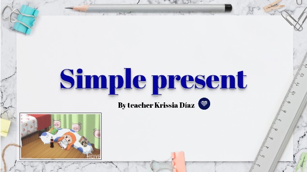 Simple present at emaze Presentation