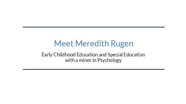 Meet Meredith Rugen at emaze Presentation