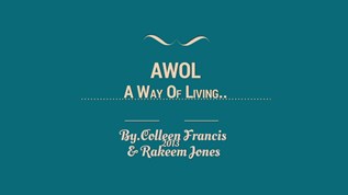AWOL - a way of living at emaze Presentation