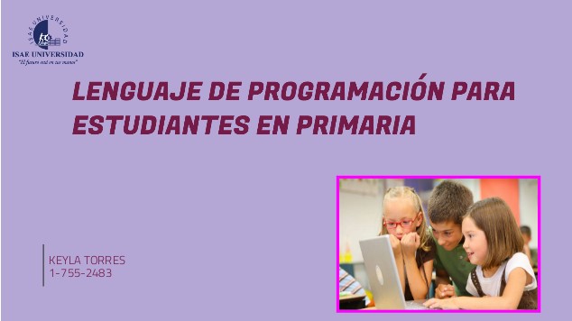 Lenguaje de programación para estudiantes en primaria at emaze Presentation