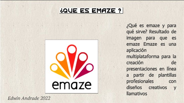 Que Es Emaze? At Emaze Presentation