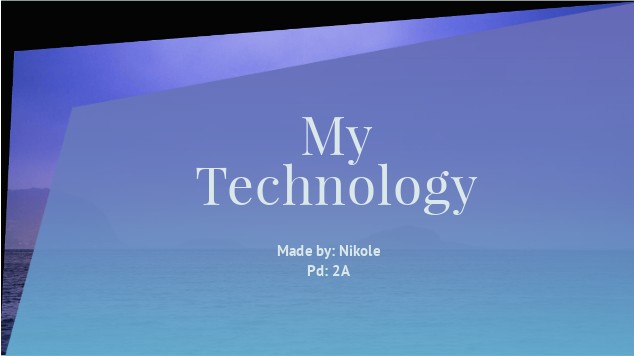 My Technology at emaze Presentation