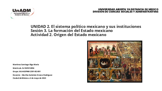 Origen Del Estado Mexicano At Emaze Presentation 6107