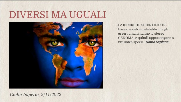 Diversi e uguali at emaze Presentation