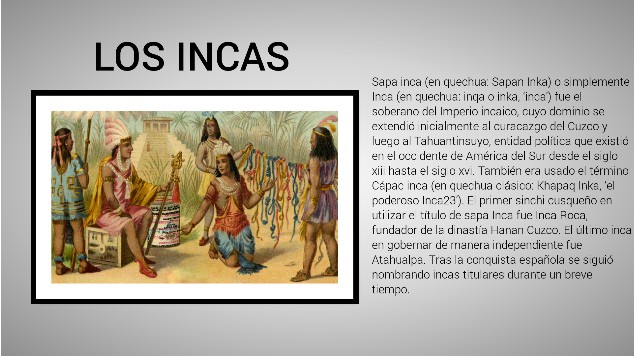 los incas at emaze Presentation