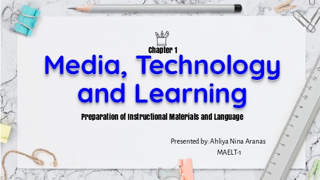 Media, Technology and Learning at emaze Presentation