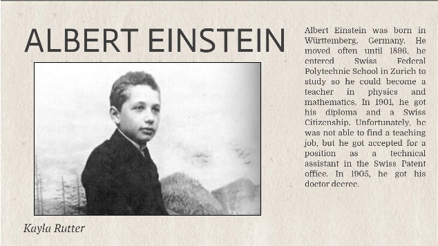 Kayla Rutter at emaze Presentation