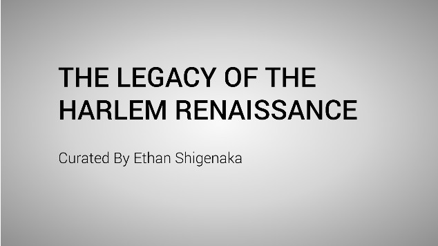 THe legacy of the harlem renaissance at emaze Presentation