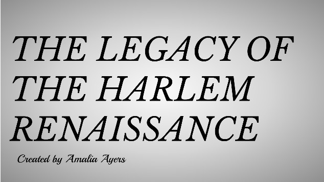 The Legacy Of The Harlem Renaissance At Emaze Presentation