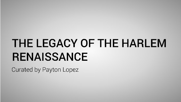 The legacy of the Harlem renaissance at emaze Presentation