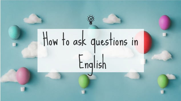 How to ask questions in English at emaze Presentation