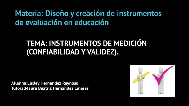 Instrumentos de medicion (confiabilidad y validez). at emaze Presentation