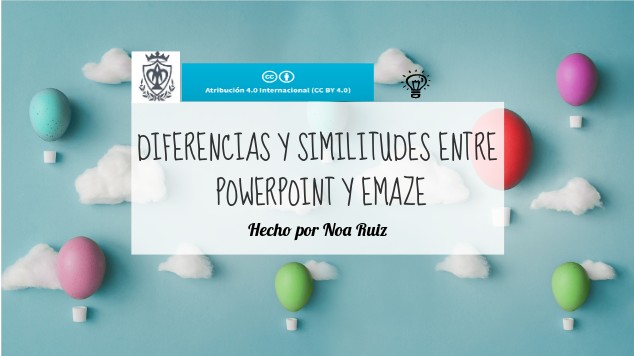 DIFERENCIAS Y SIMILITUDES ENTRE POWERPOINT Y EMAZE at emaze Presentation