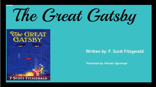 The Great Gatsby Presentation at emaze Presentation