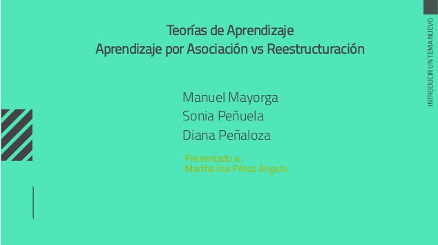 Teorías De Aprendizaje Aprendizaje Por Asociación Vs At Emaze Presentation