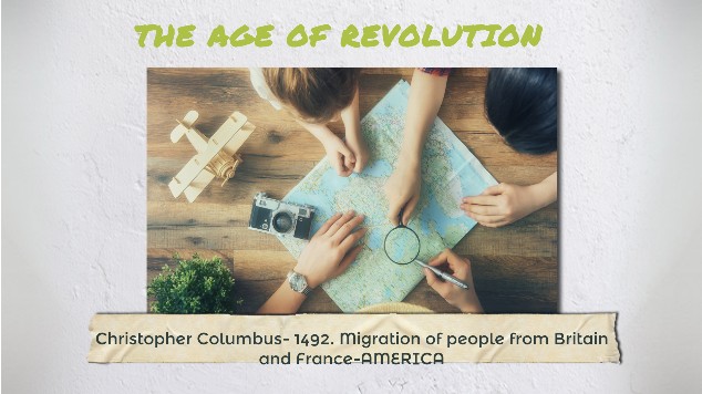 THE AGE OF REVOLUTION at emaze Presentation